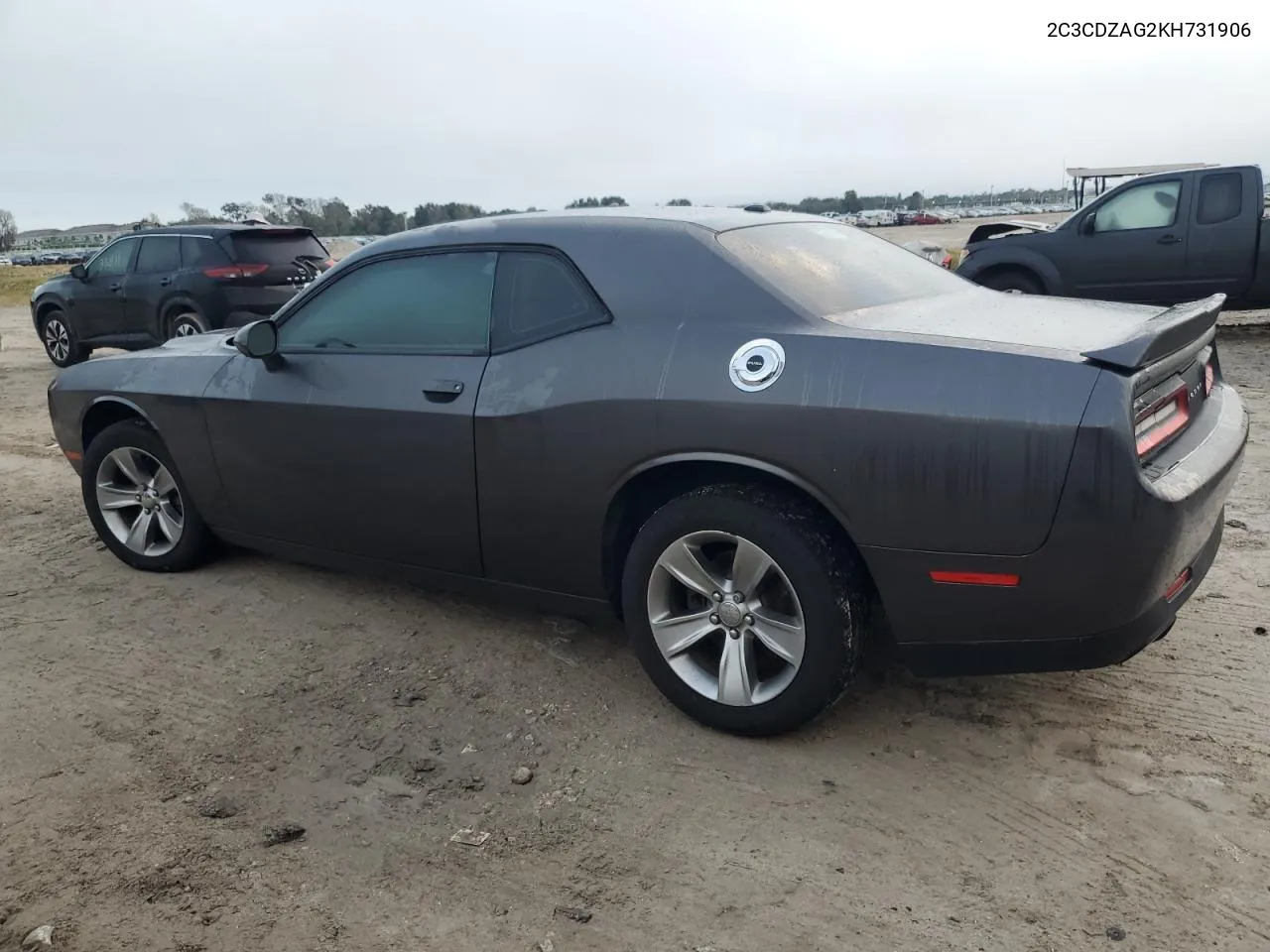 2C3CDZAG2KH731906 2019 Dodge Challenger Sxt