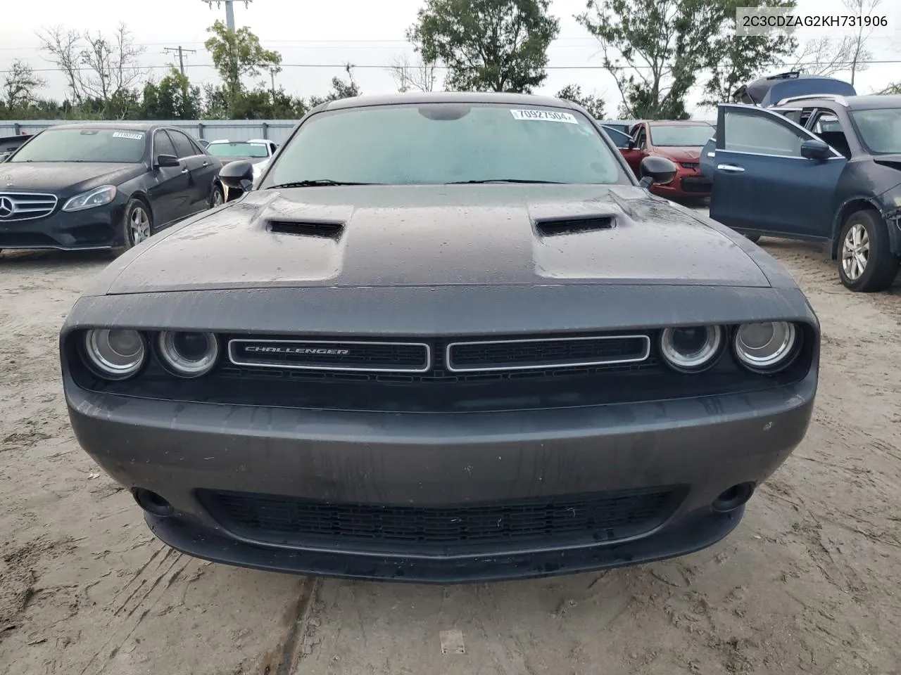 2C3CDZAG2KH731906 2019 Dodge Challenger Sxt