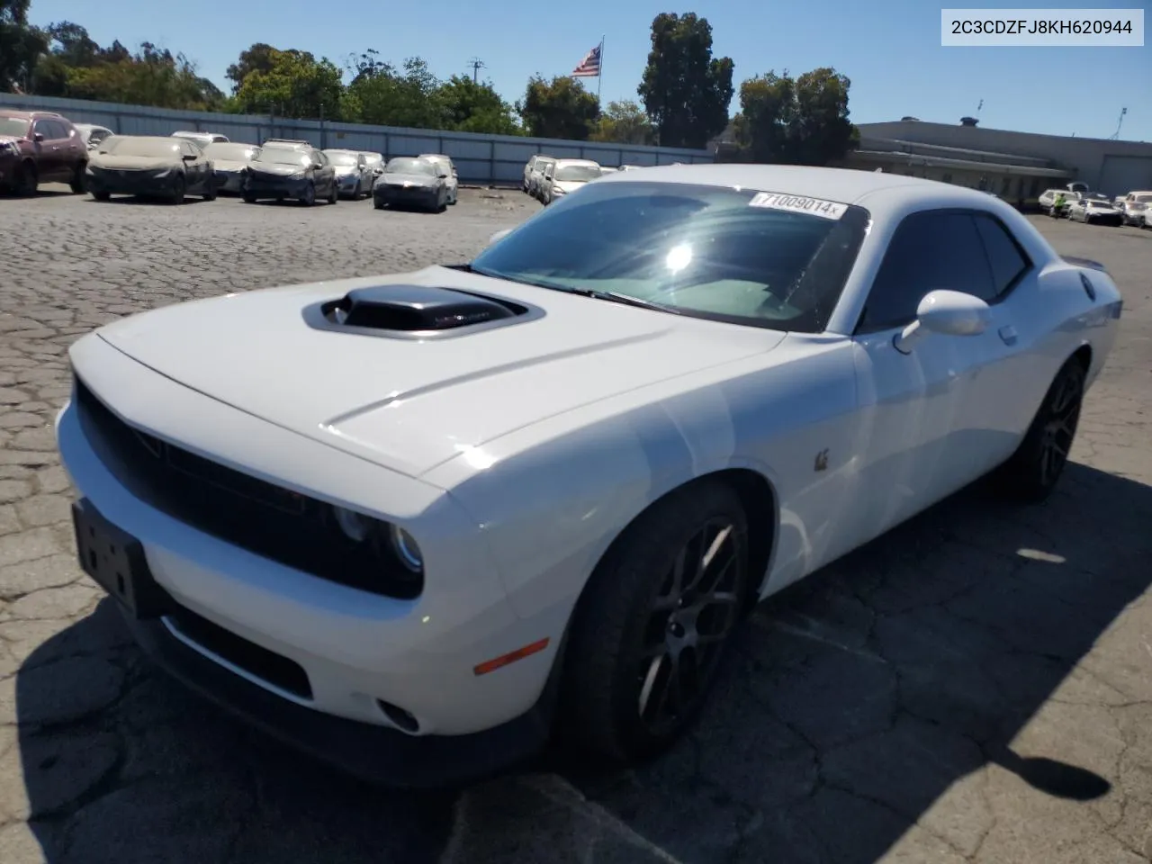 2019 Dodge Challenger R/T Scat Pack VIN: 2C3CDZFJ8KH620944 Lot: 71009014