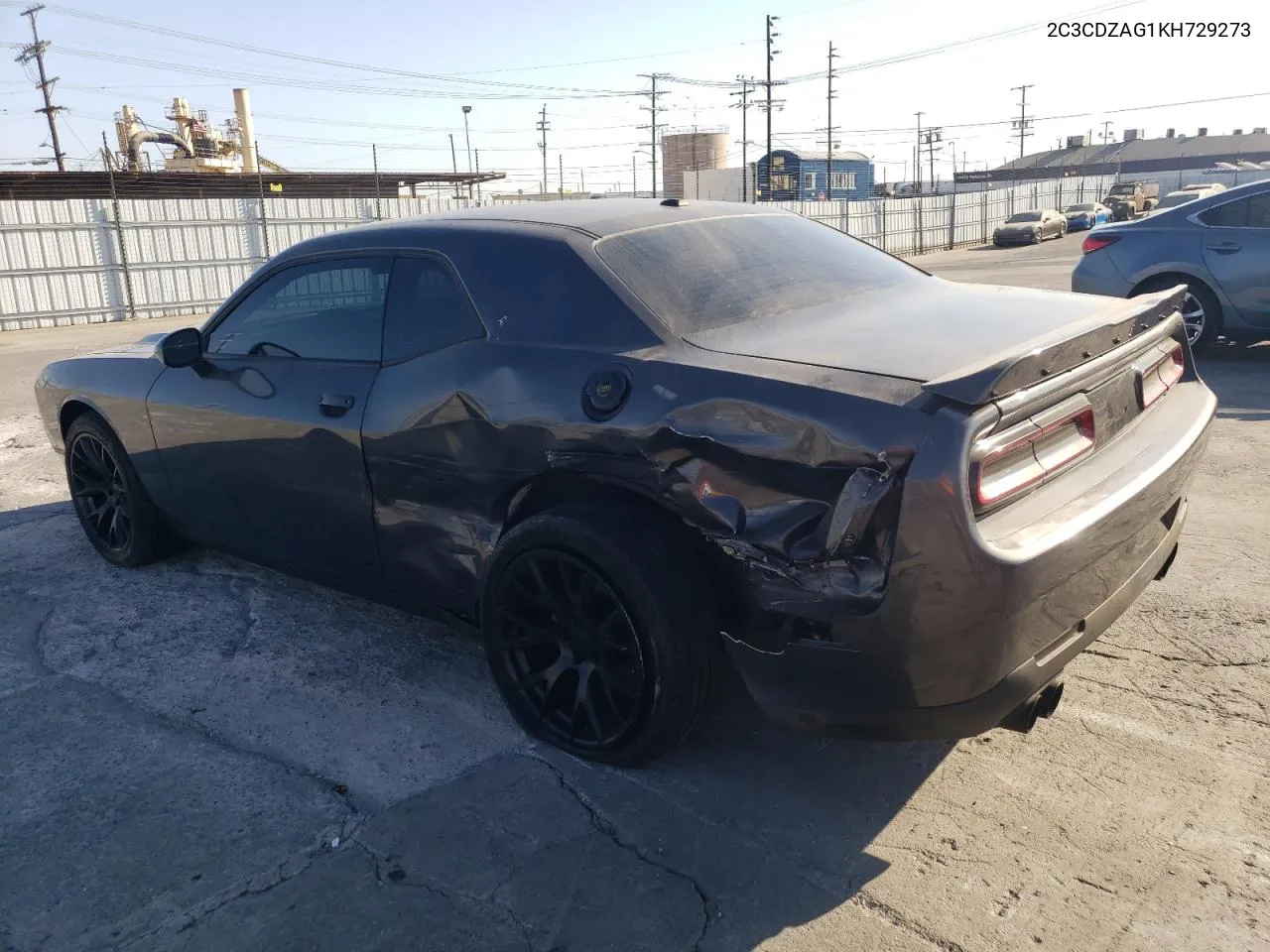 2019 Dodge Challenger Sxt VIN: 2C3CDZAG1KH729273 Lot: 71802934