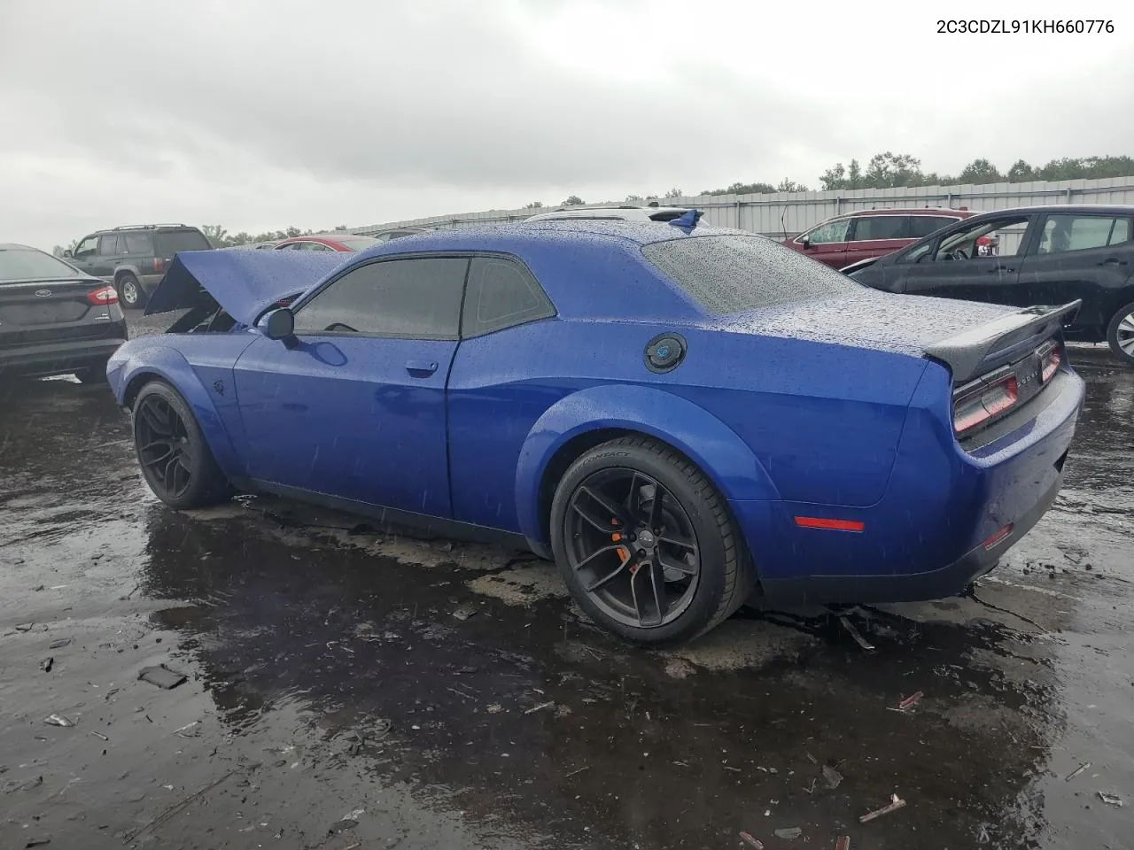 2019 Dodge Challenger Srt Hellcat Redeye VIN: 2C3CDZL91KH660776 Lot: 71920774