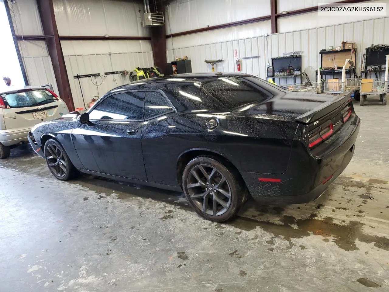 2019 Dodge Challenger Sxt VIN: 2C3CDZAG2KH596152 Lot: 72174134