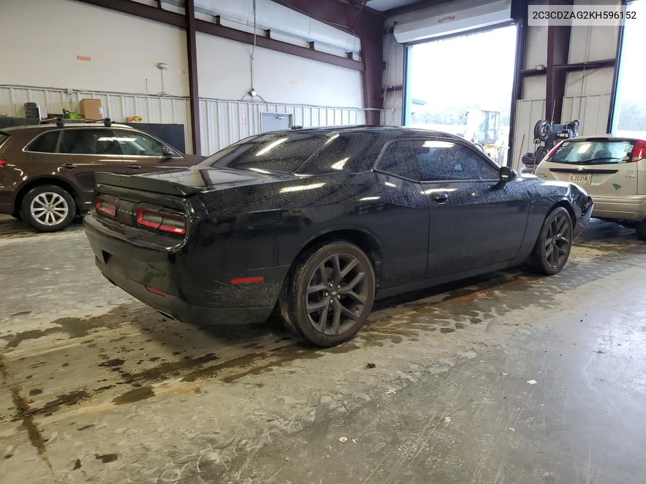 2019 Dodge Challenger Sxt VIN: 2C3CDZAG2KH596152 Lot: 72174134