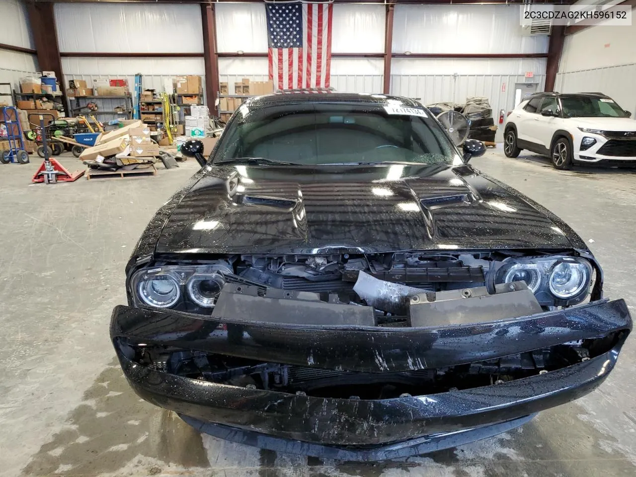 2019 Dodge Challenger Sxt VIN: 2C3CDZAG2KH596152 Lot: 72174134