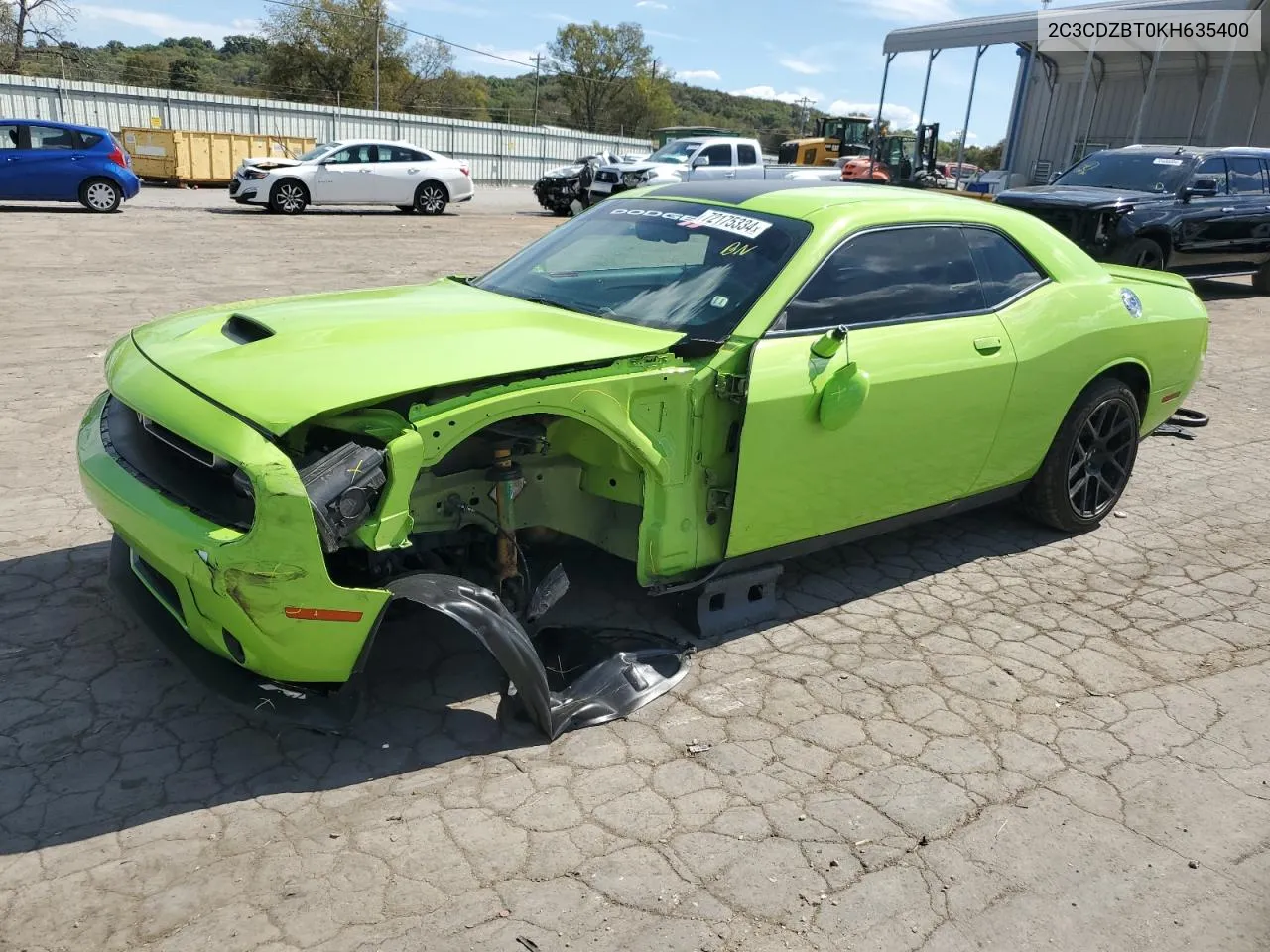 2019 Dodge Challenger R/T VIN: 2C3CDZBT0KH635400 Lot: 72175334