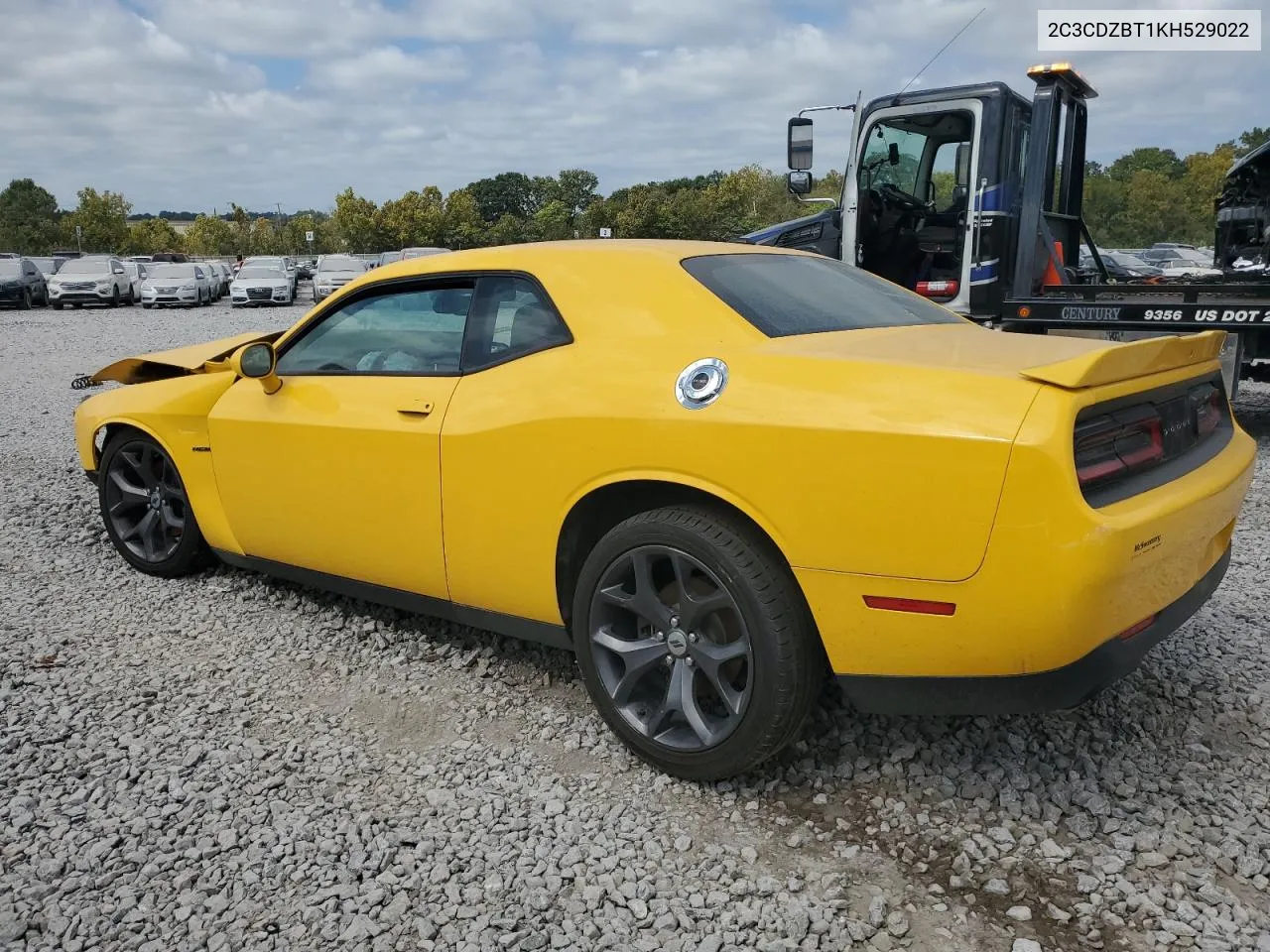 2019 Dodge Challenger R/T VIN: 2C3CDZBT1KH529022 Lot: 72414584