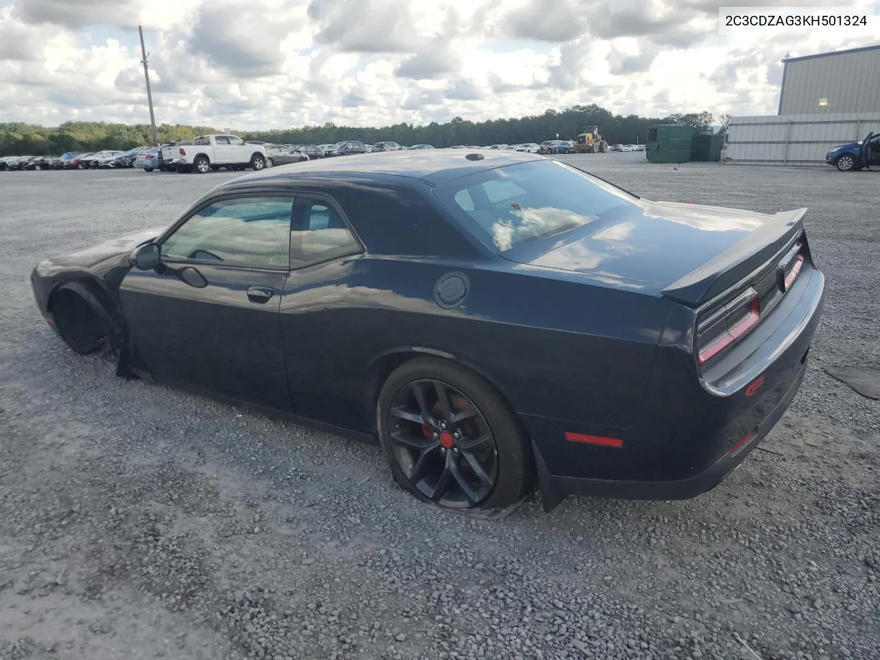 2019 Dodge Challenger Sxt VIN: 2C3CDZAG3KH501324 Lot: 72544724