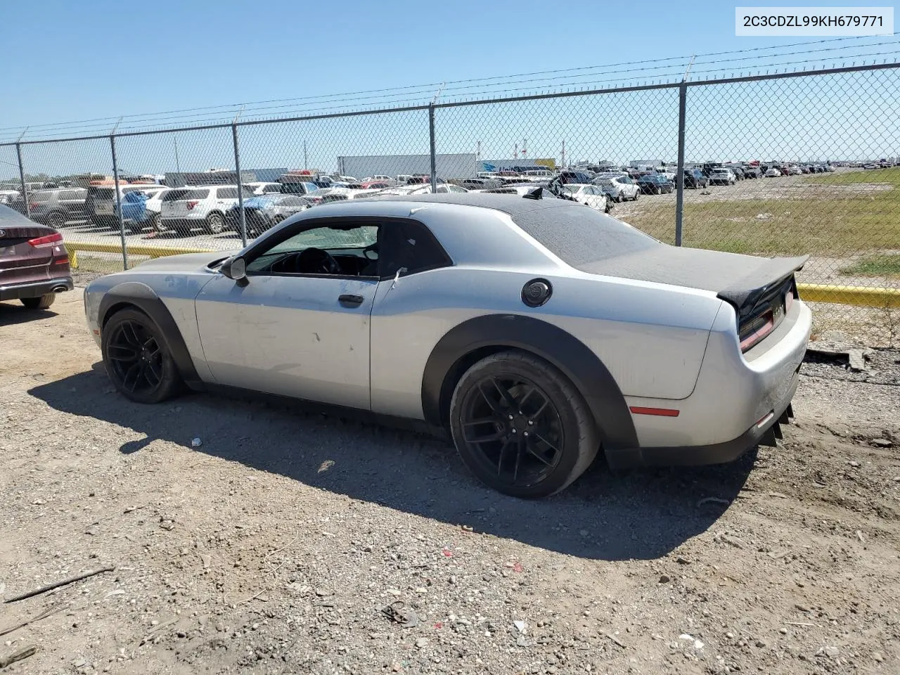 2019 Dodge Challenger Srt Hellcat Redeye VIN: 2C3CDZL99KH679771 Lot: 73053914