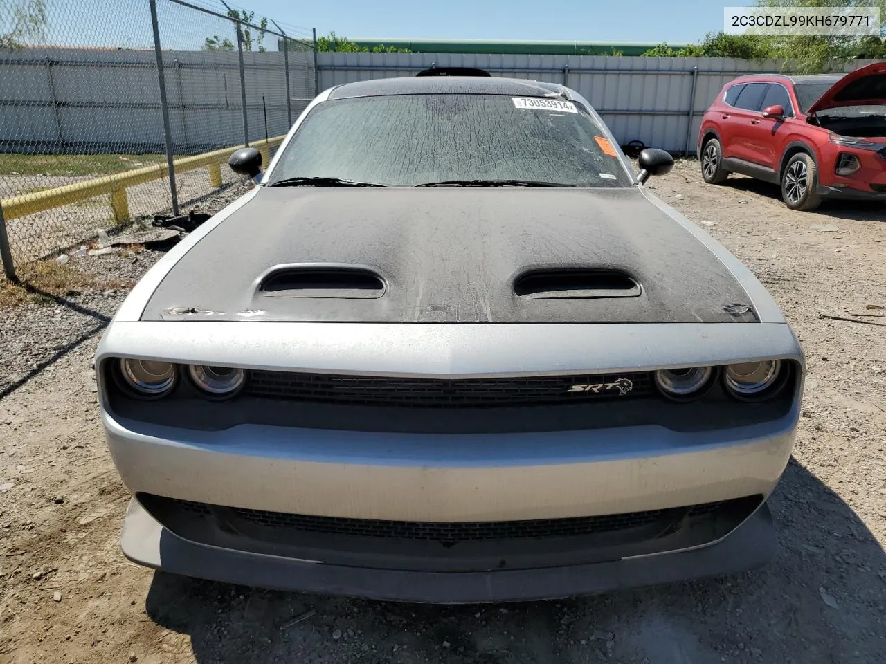 2019 Dodge Challenger Srt Hellcat Redeye VIN: 2C3CDZL99KH679771 Lot: 73053914