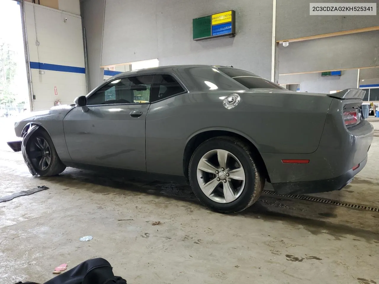 2019 Dodge Challenger Sxt VIN: 2C3CDZAG2KH525341 Lot: 73170124