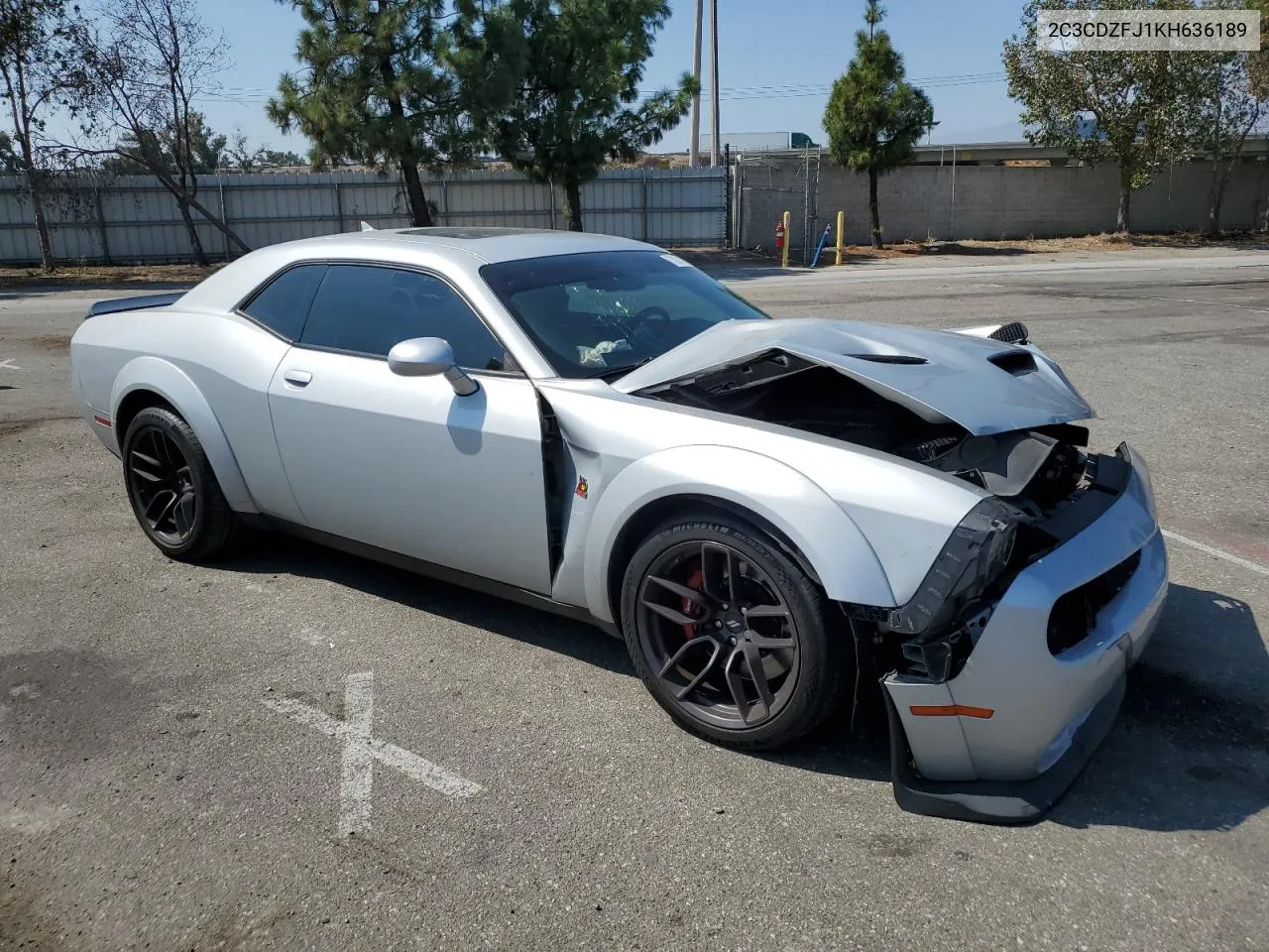 2019 Dodge Challenger R/T Scat Pack VIN: 2C3CDZFJ1KH636189 Lot: 73209474