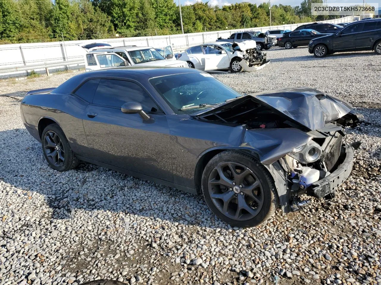 2019 Dodge Challenger R/T VIN: 2C3CDZBT5KH573668 Lot: 73270794