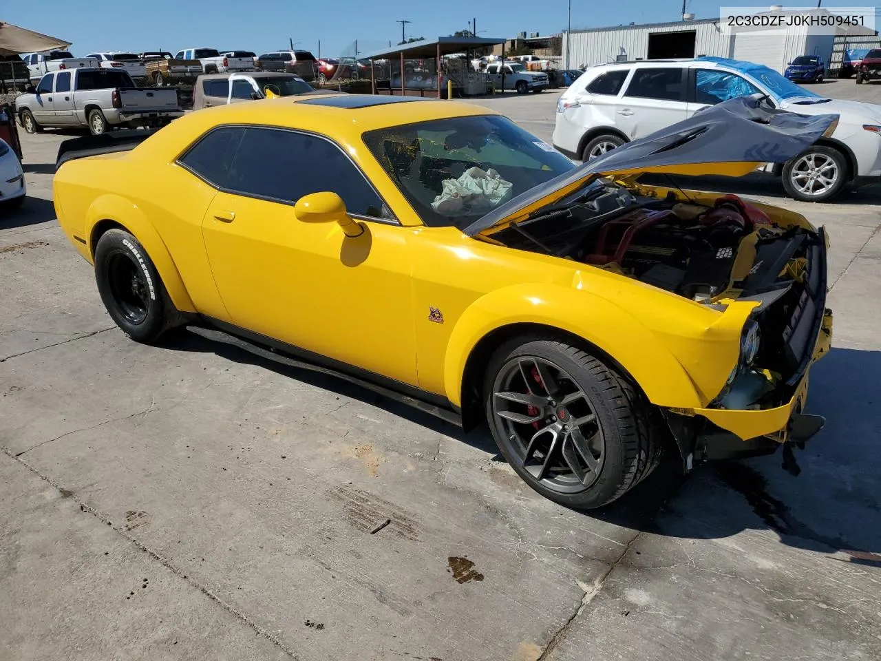 2019 Dodge Challenger R/T Scat Pack VIN: 2C3CDZFJ0KH509451 Lot: 73349864