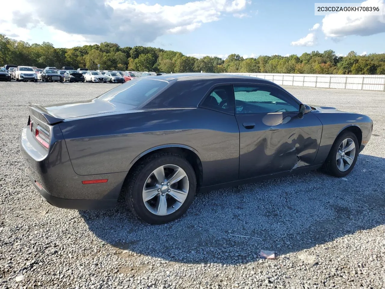 2019 Dodge Challenger Sxt VIN: 2C3CDZAG0KH708396 Lot: 73565824