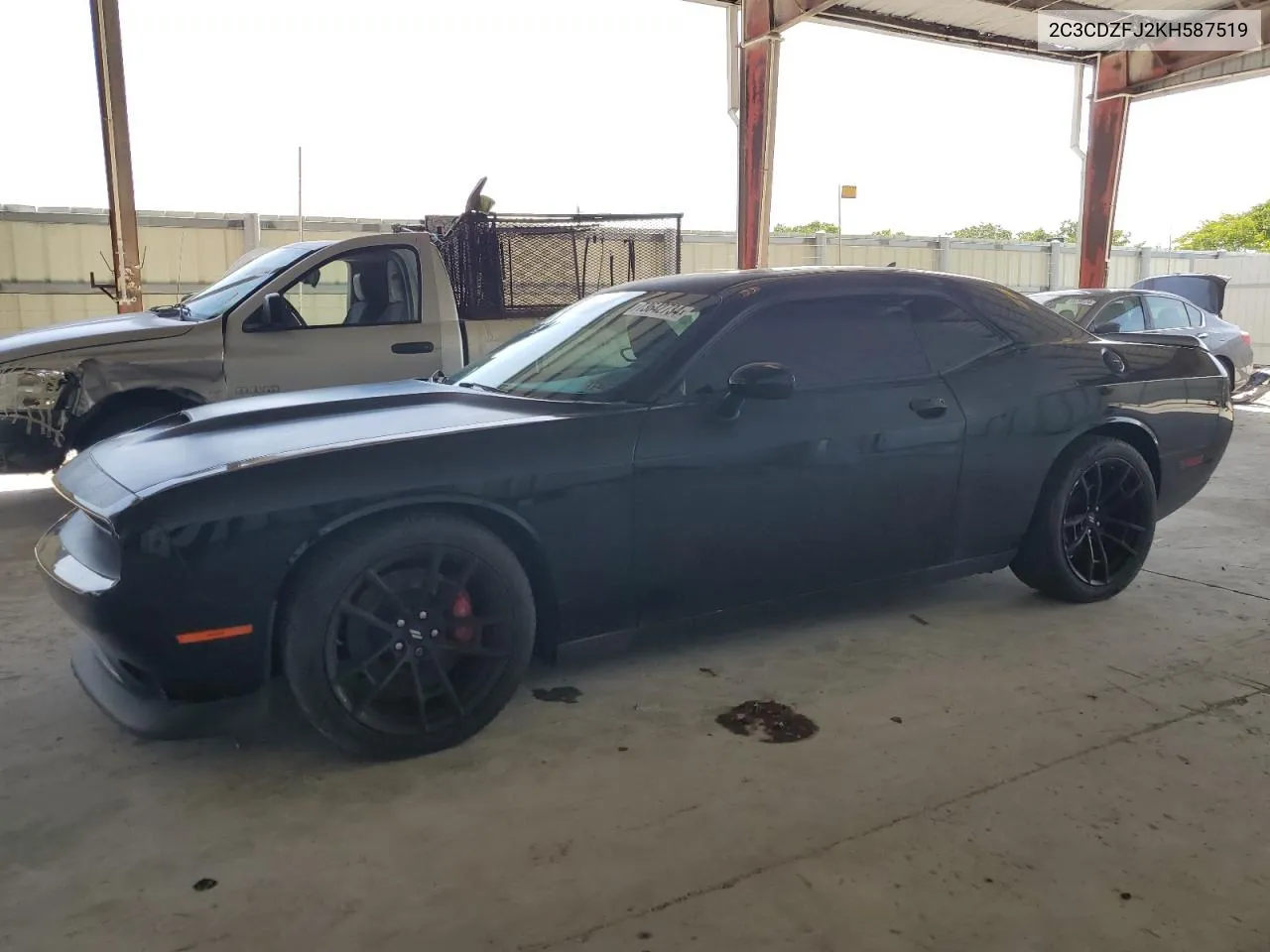 2019 Dodge Challenger R/T Scat Pack VIN: 2C3CDZFJ2KH587519 Lot: 73642734