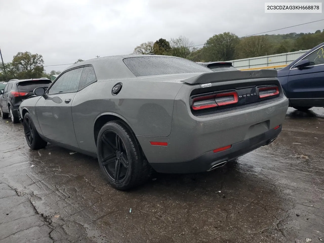 2019 Dodge Challenger Sxt VIN: 2C3CDZAG3KH668878 Lot: 73653924