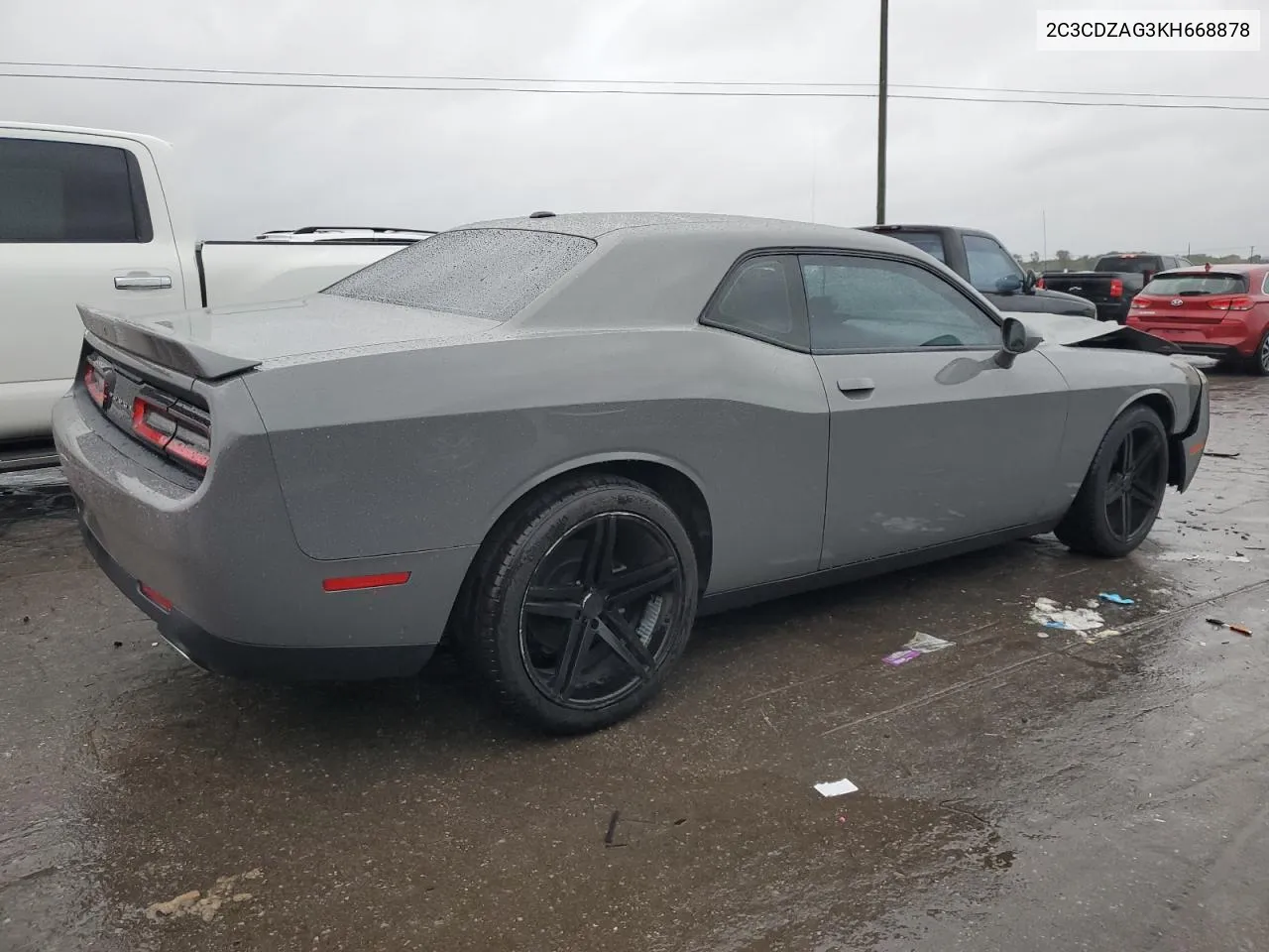 2019 Dodge Challenger Sxt VIN: 2C3CDZAG3KH668878 Lot: 73653924