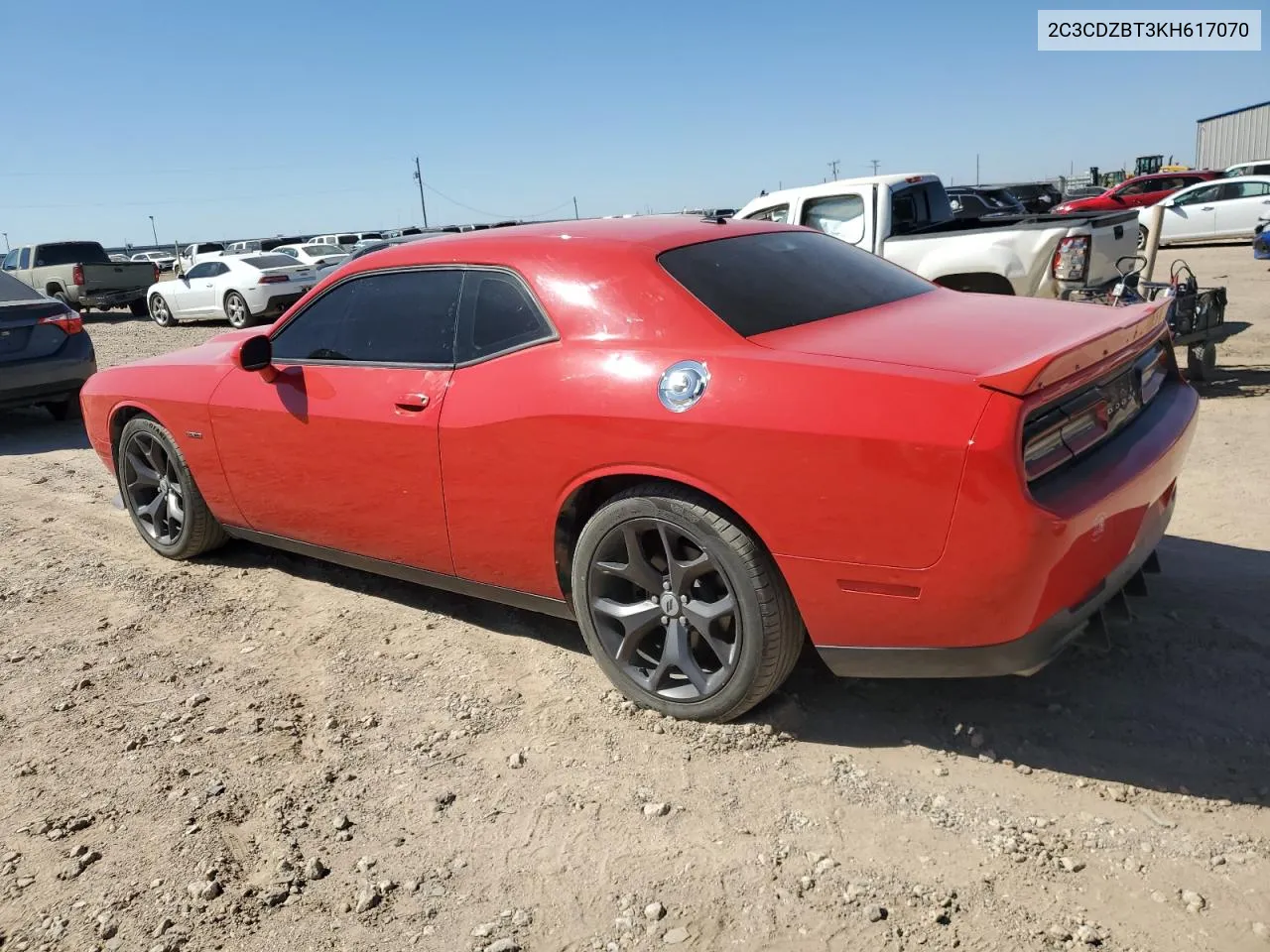 2019 Dodge Challenger R/T VIN: 2C3CDZBT3KH617070 Lot: 73721684