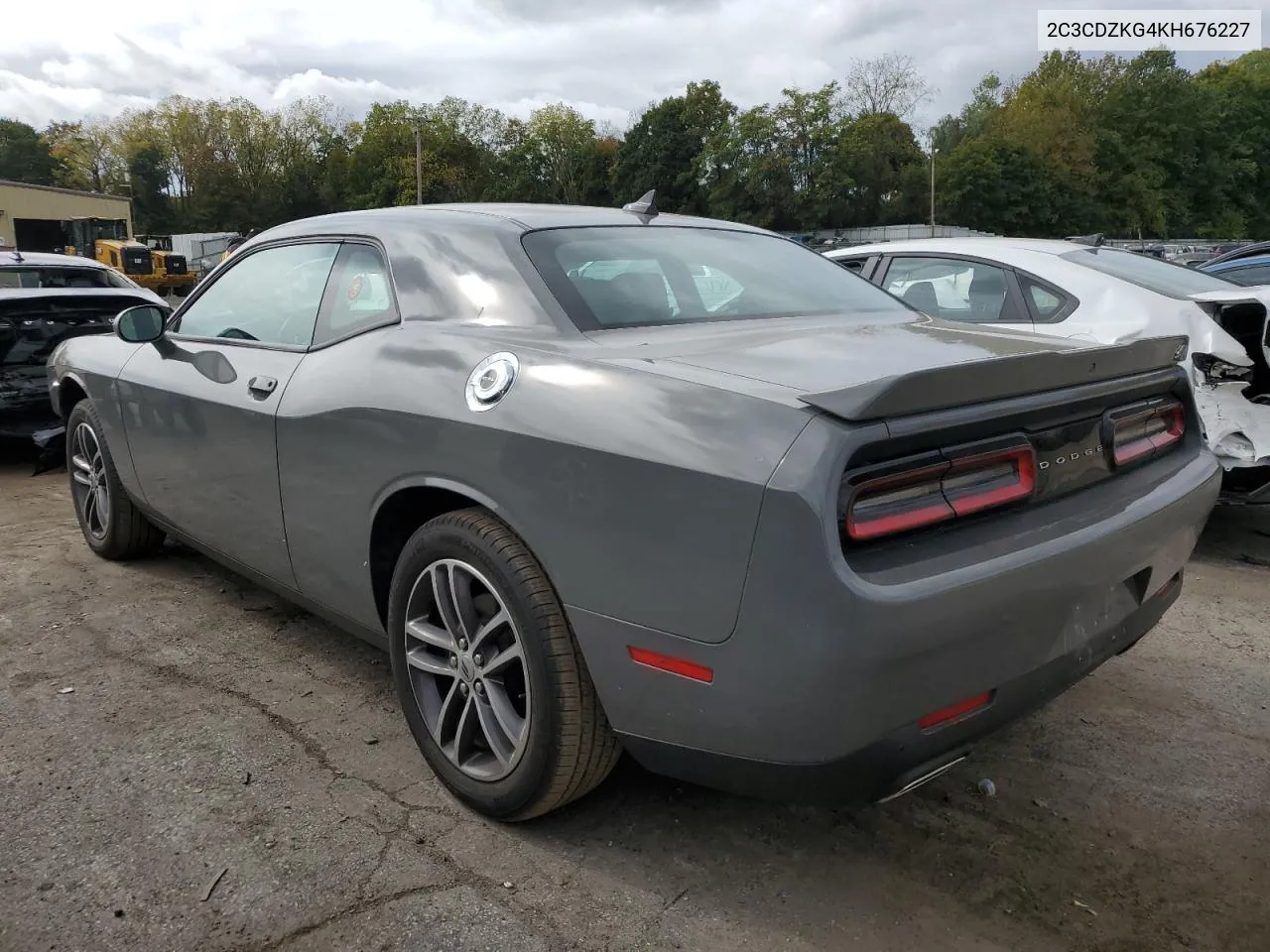 2019 Dodge Challenger Gt VIN: 2C3CDZKG4KH676227 Lot: 73913574