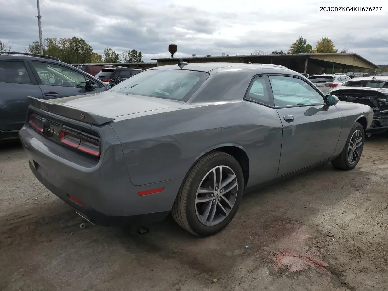 2019 Dodge Challenger Gt VIN: 2C3CDZKG4KH676227 Lot: 73913574