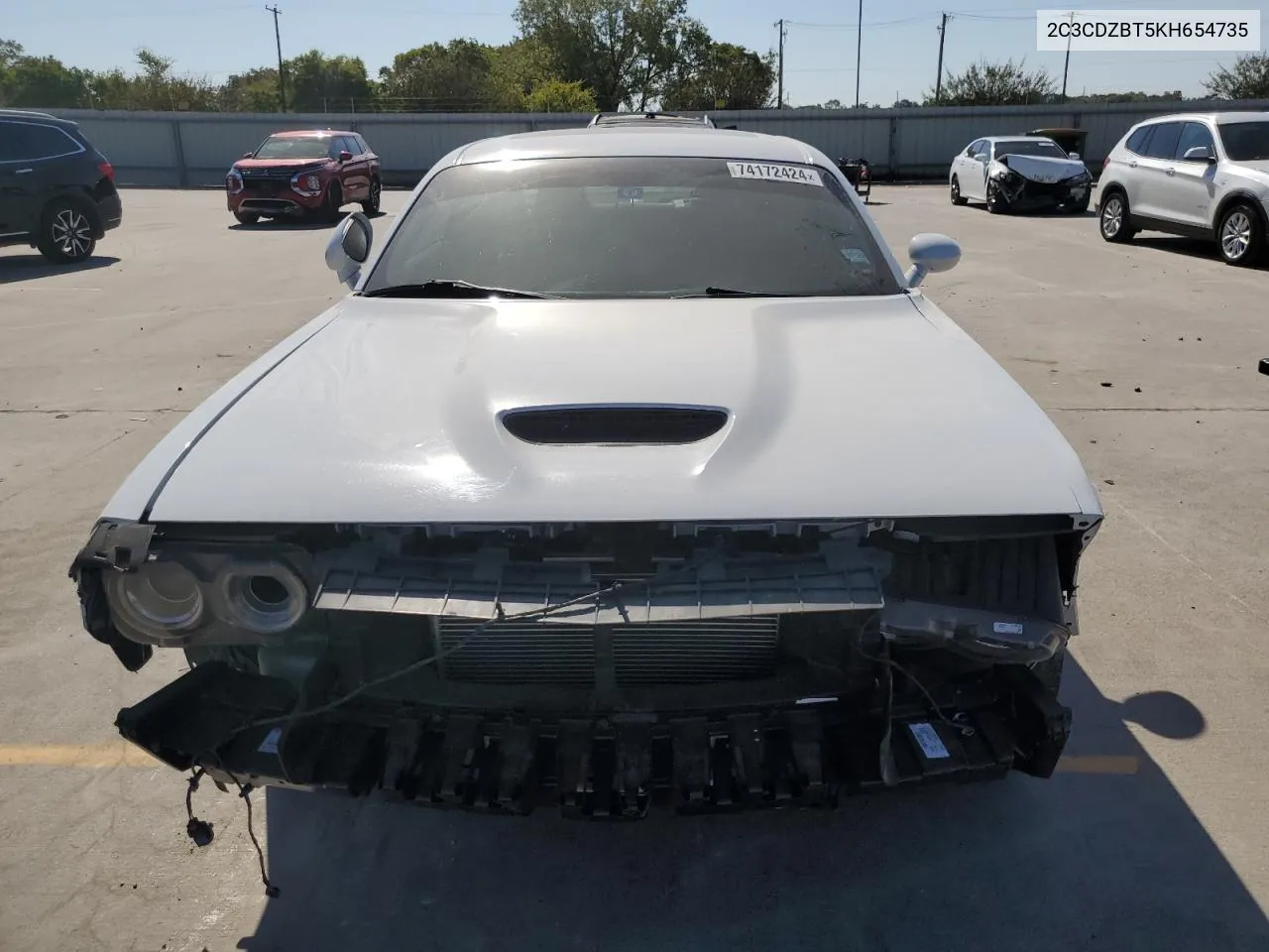 2019 Dodge Challenger R/T VIN: 2C3CDZBT5KH654735 Lot: 74172424