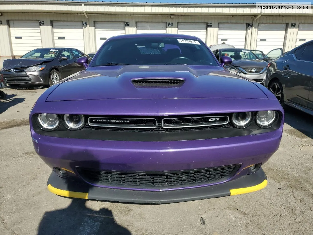 2019 Dodge Challenger Gt VIN: 2C3CDZJG2KH518468 Lot: 74202014