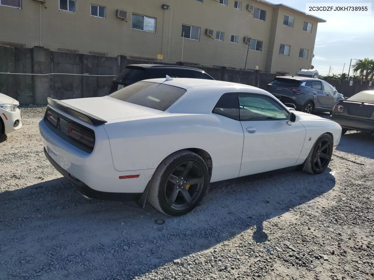 2C3CDZFJ0KH738955 2019 Dodge Challenger R/T Scat Pack