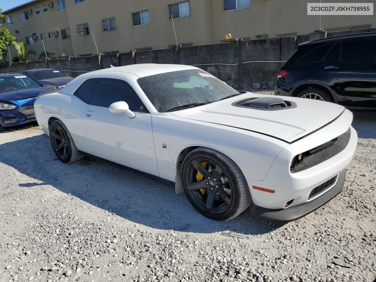 2C3CDZFJ0KH738955 2019 Dodge Challenger R/T Scat Pack