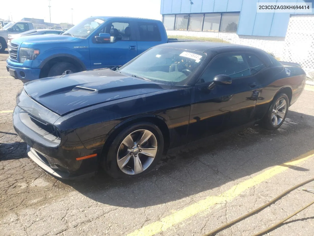 2019 Dodge Challenger Sxt VIN: 2C3CDZAG3KH694414 Lot: 74319844