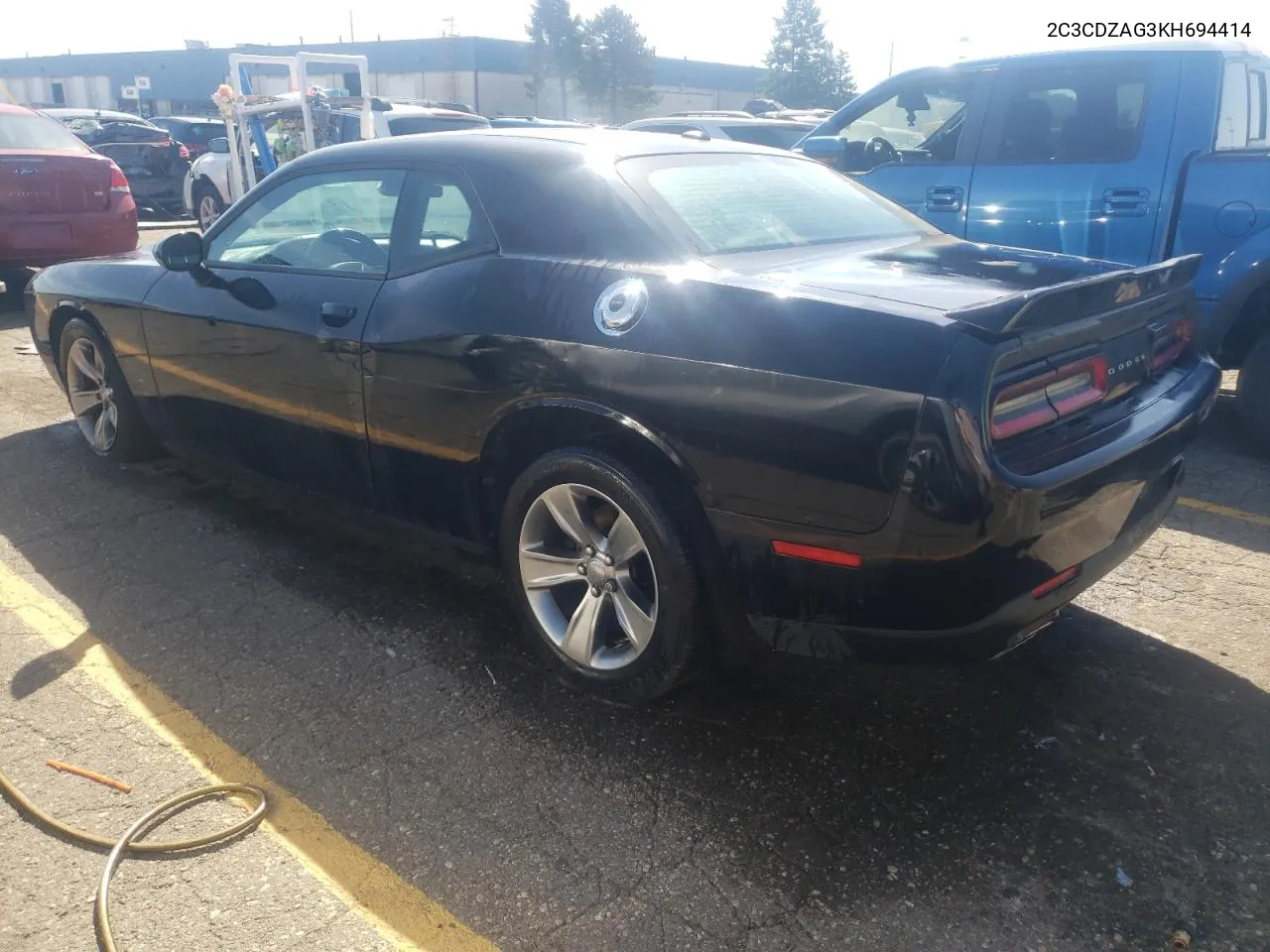 2019 Dodge Challenger Sxt VIN: 2C3CDZAG3KH694414 Lot: 74319844