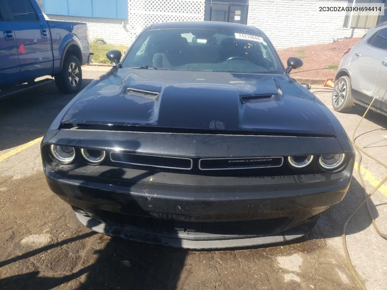 2019 Dodge Challenger Sxt VIN: 2C3CDZAG3KH694414 Lot: 74319844