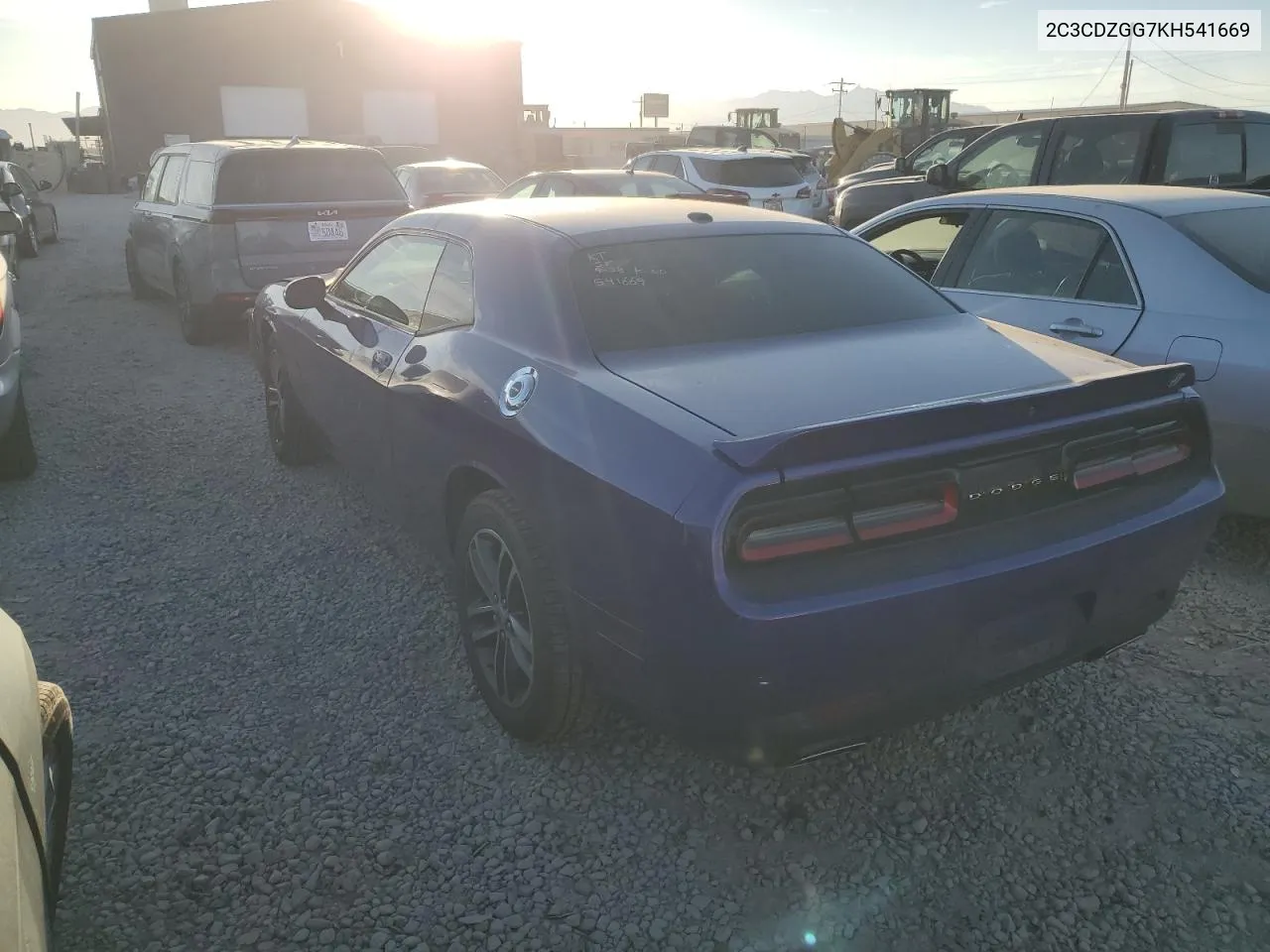 2019 Dodge Challenger Sxt VIN: 2C3CDZGG7KH541669 Lot: 74337874