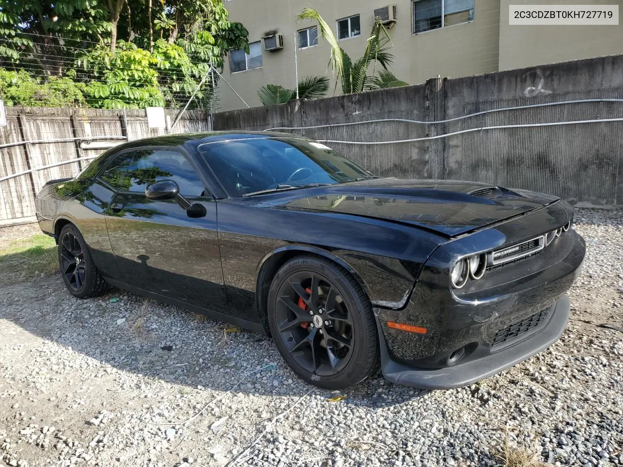 2019 Dodge Challenger R/T VIN: 2C3CDZBT0KH727719 Lot: 74504574