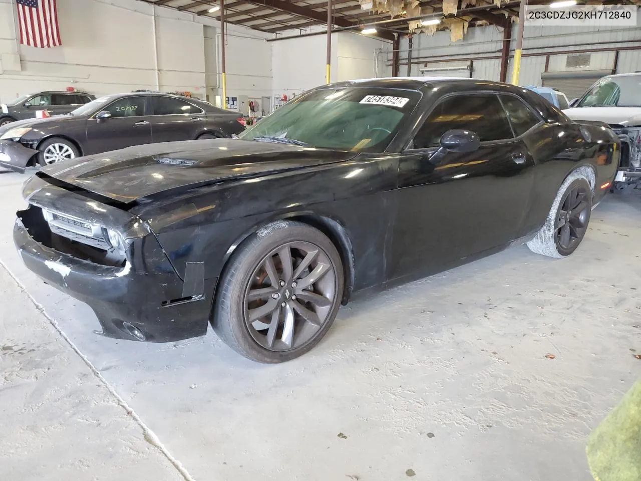 2019 Dodge Challenger Gt VIN: 2C3CDZJG2KH712840 Lot: 74518394