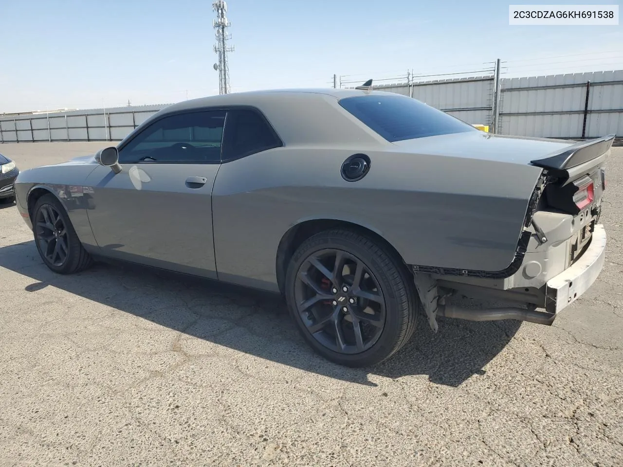 2019 Dodge Challenger Sxt VIN: 2C3CDZAG6KH691538 Lot: 74796224