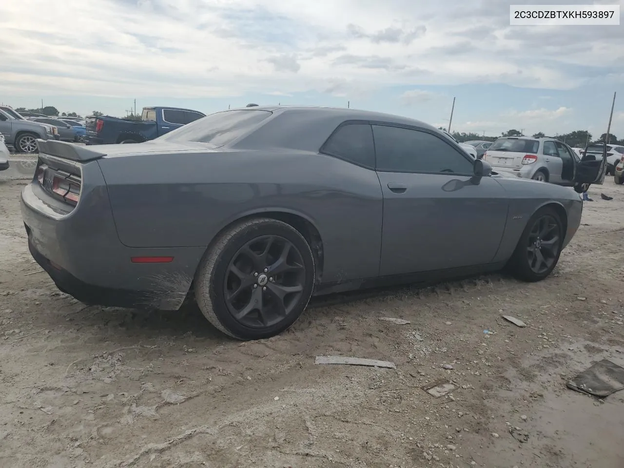 2019 Dodge Challenger R/T VIN: 2C3CDZBTXKH593897 Lot: 74875834