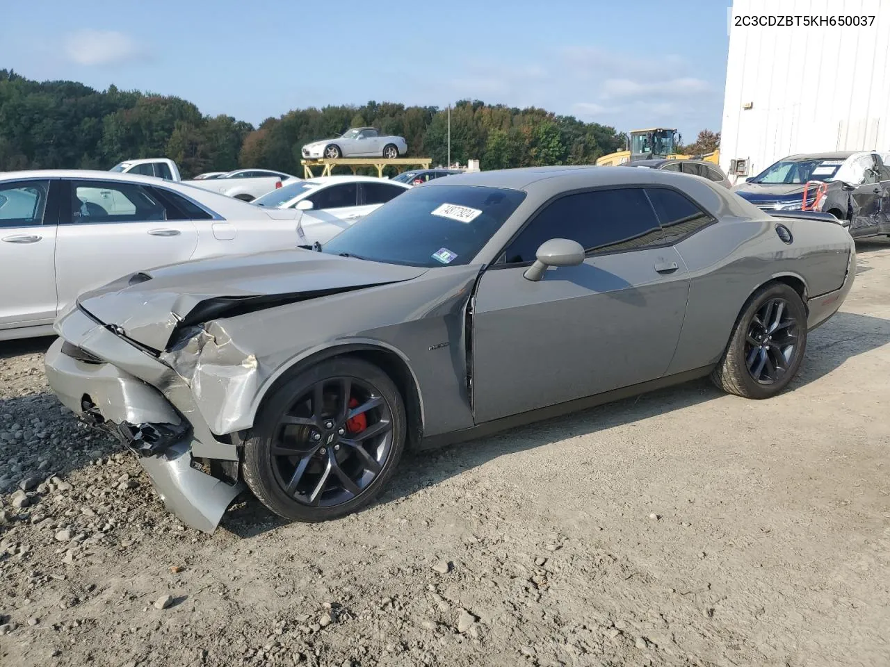 2019 Dodge Challenger R/T VIN: 2C3CDZBT5KH650037 Lot: 74877924