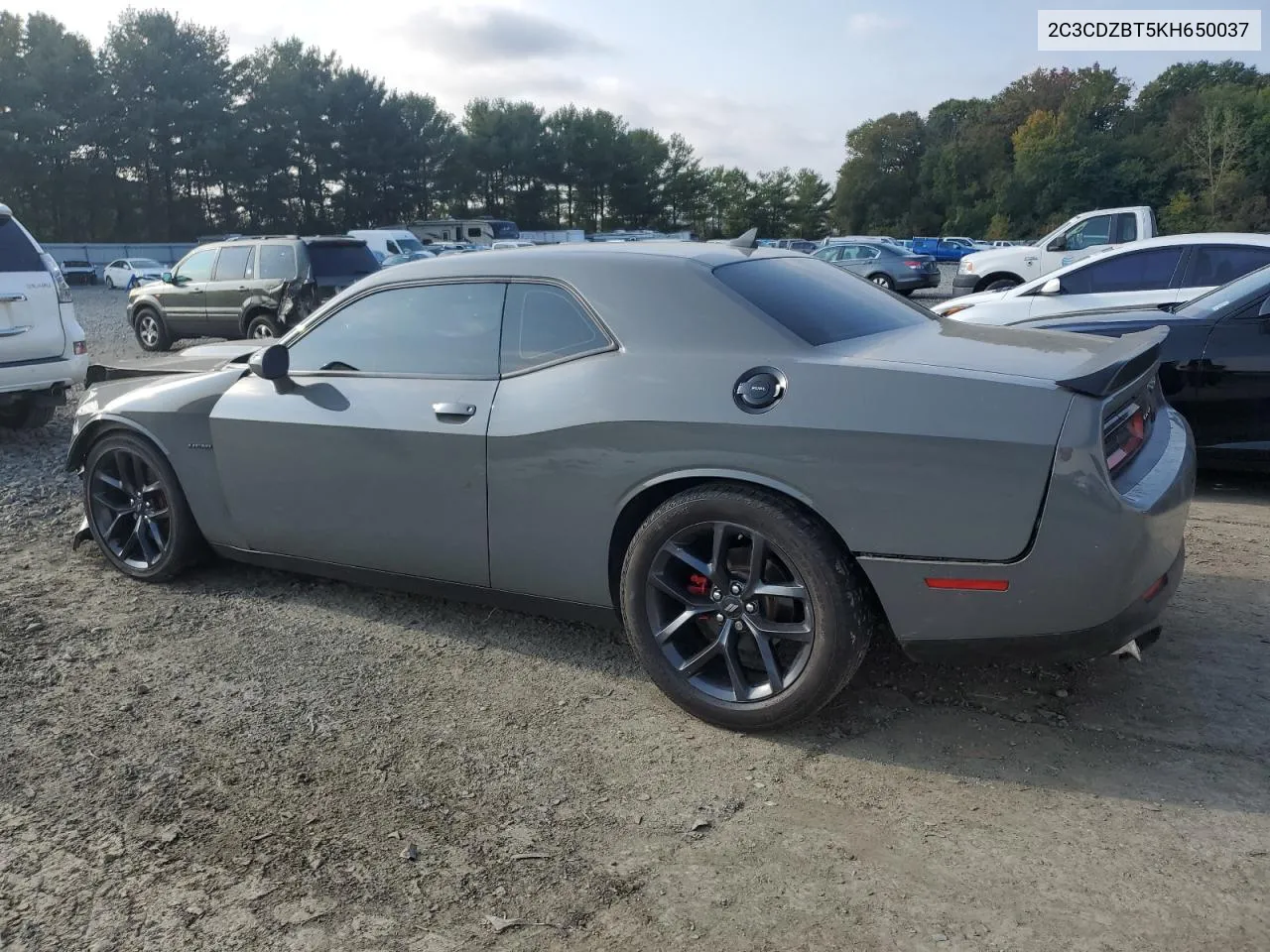 2019 Dodge Challenger R/T VIN: 2C3CDZBT5KH650037 Lot: 74877924