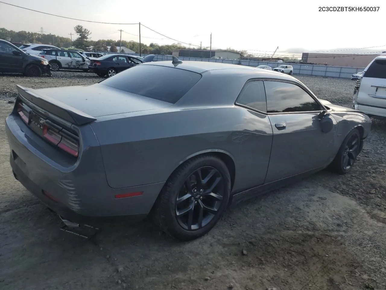 2019 Dodge Challenger R/T VIN: 2C3CDZBT5KH650037 Lot: 74877924