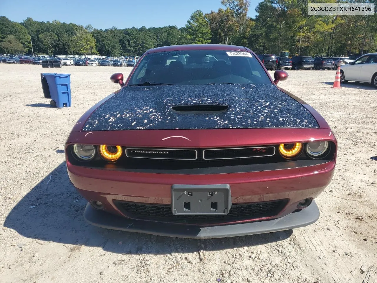 2019 Dodge Challenger R/T VIN: 2C3CDZBTXKH641396 Lot: 75028304