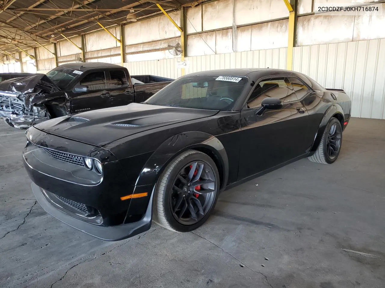 2C3CDZFJ0KH716874 2019 Dodge Challenger R/T Scat Pack