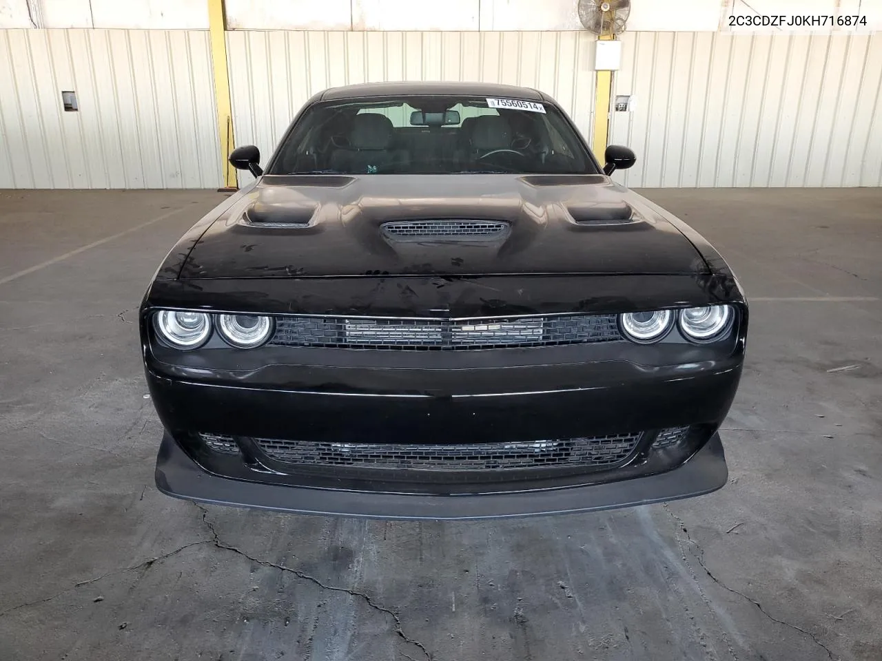 2019 Dodge Challenger R/T Scat Pack VIN: 2C3CDZFJ0KH716874 Lot: 75560514