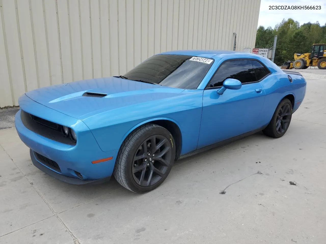 2019 Dodge Challenger Sxt VIN: 2C3CDZAG8KH566623 Lot: 75724544