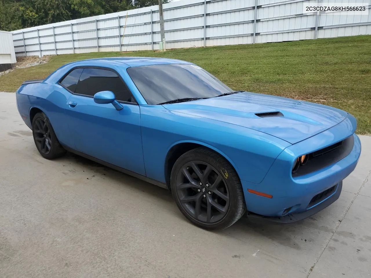 2019 Dodge Challenger Sxt VIN: 2C3CDZAG8KH566623 Lot: 75724544