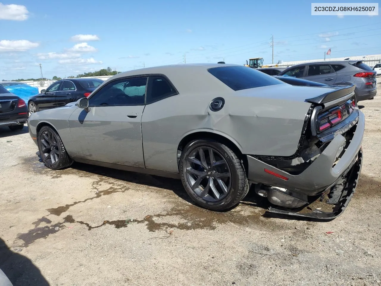 2019 Dodge Challenger Gt VIN: 2C3CDZJG8KH625007 Lot: 75757514