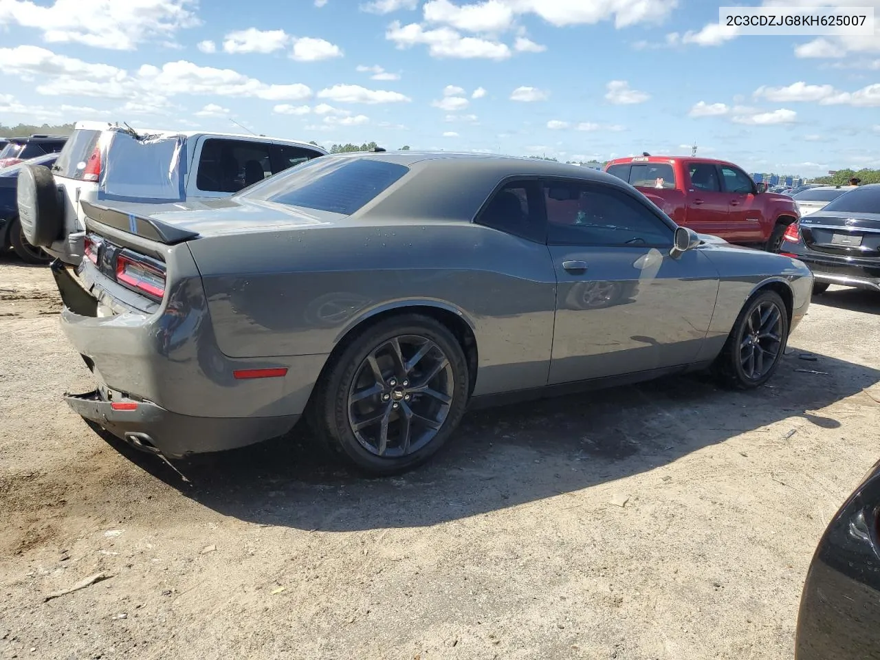 2C3CDZJG8KH625007 2019 Dodge Challenger Gt