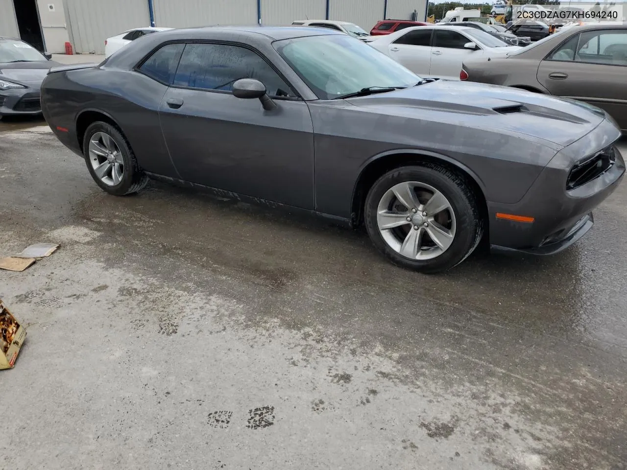 2019 Dodge Challenger Sxt VIN: 2C3CDZAG7KH694240 Lot: 76039654