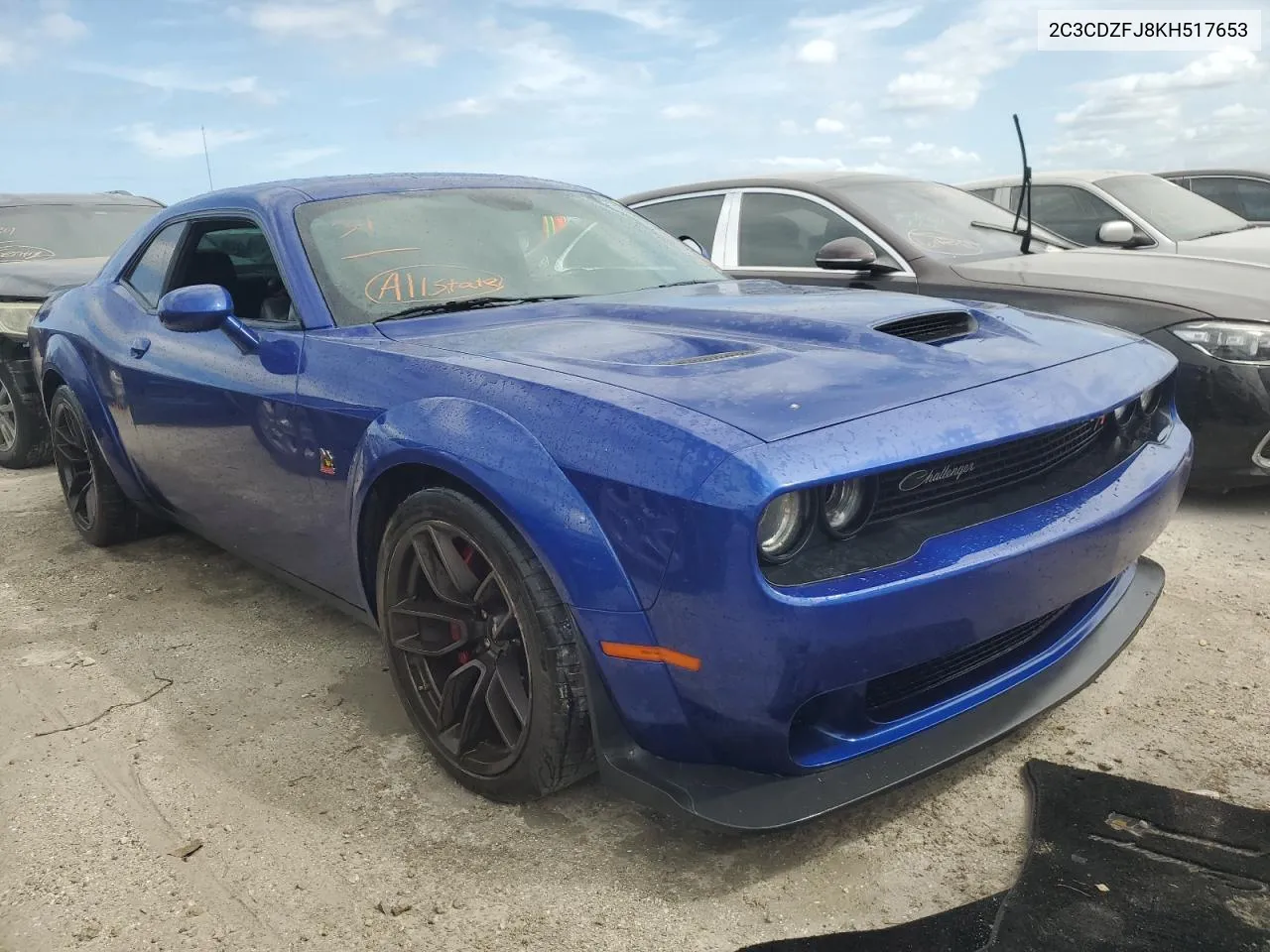 2019 Dodge Challenger R/T Scat Pack VIN: 2C3CDZFJ8KH517653 Lot: 76136424