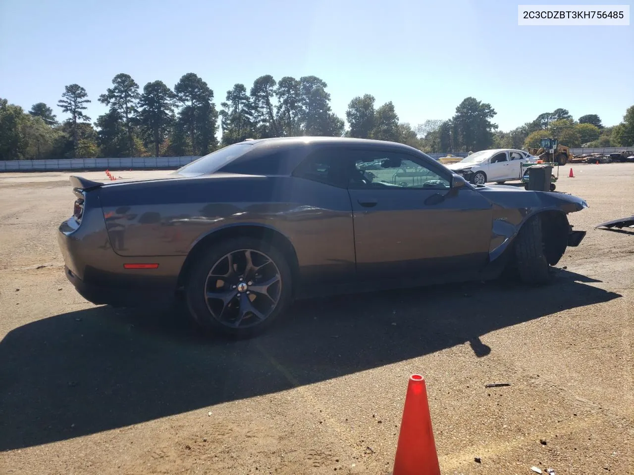 2019 Dodge Challenger R/T VIN: 2C3CDZBT3KH756485 Lot: 76363024