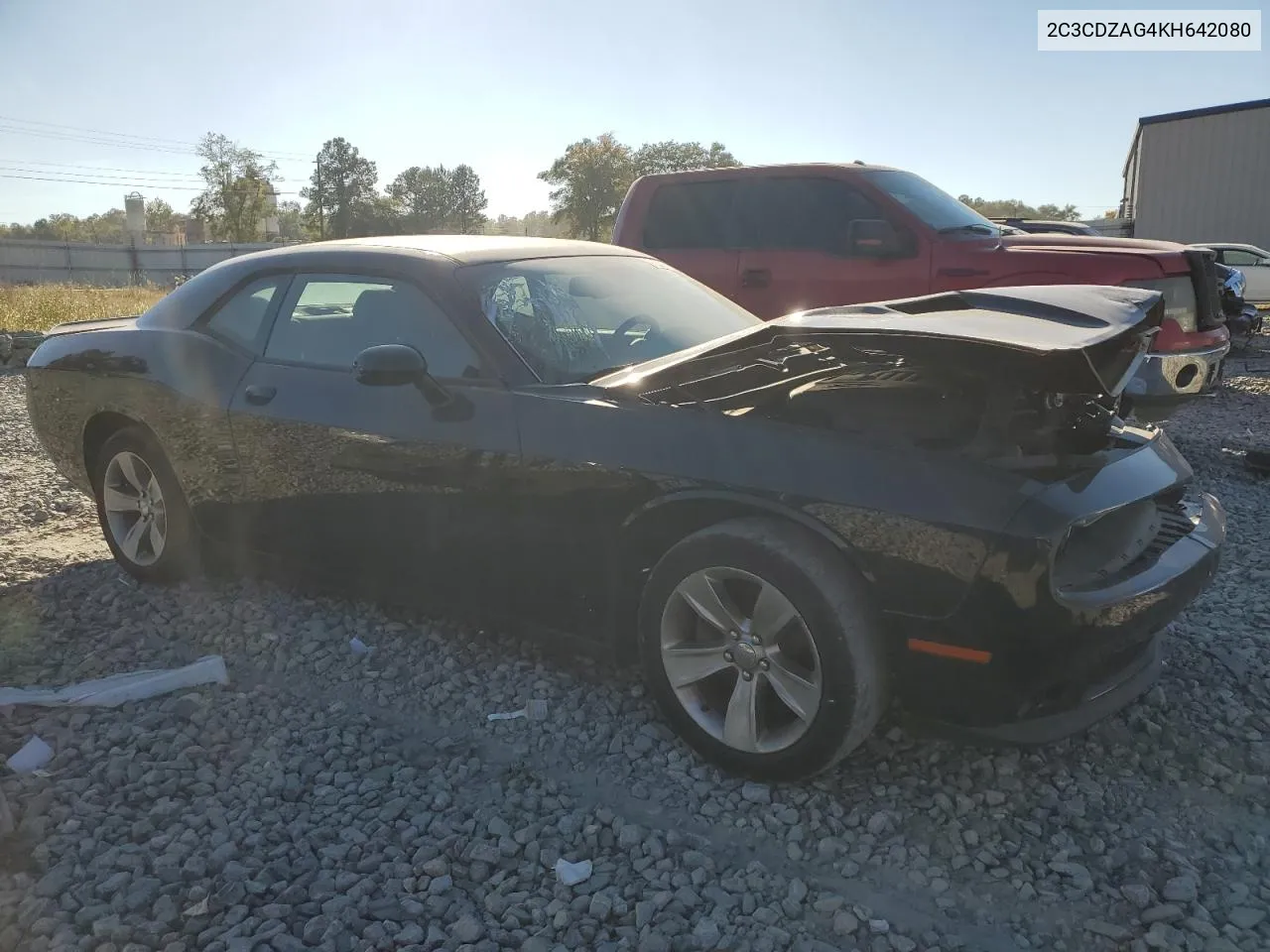 2C3CDZAG4KH642080 2019 Dodge Challenger Sxt